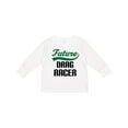 thumbnail image 1 of Inktastic Future Drag Racer Boys Long Sleeve Toddler T-Shirt, 1 of 5