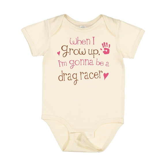 Inktastic Future Drag Racer Cute Girls Baby Bodysuit