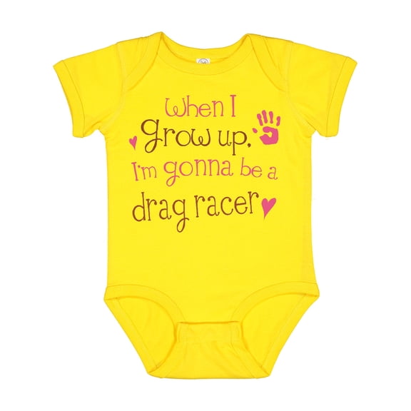 Inktastic Future Drag Racer Cute Girls Baby Bodysuit