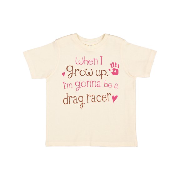 Inktastic Future Drag Racer Cute Girls Toddler T-Shirt