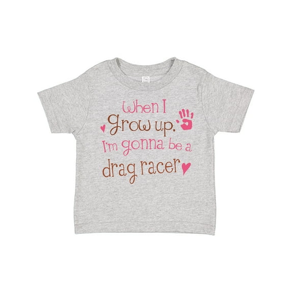 Inktastic Future Drag Racer Cute Girls Toddler T-Shirt