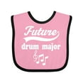 thumbnail image 1 of Inktastic Future Drum Major Music Shirt Boys or Girls Baby Bib, 1 of 4