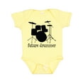 thumbnail image 1 of Inktastic Future Drummer Boys or Girls Baby Bodysuit, 1 of 5