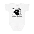 thumbnail image 1 of Inktastic Future Drummer Boys or Girls Baby Bodysuit, 1 of 5