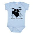 thumbnail image 1 of Inktastic Future Drummer Boys or Girls Baby Bodysuit, 1 of 5