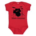 thumbnail image 1 of Inktastic Future Drummer Boys or Girls Baby Bodysuit, 1 of 5