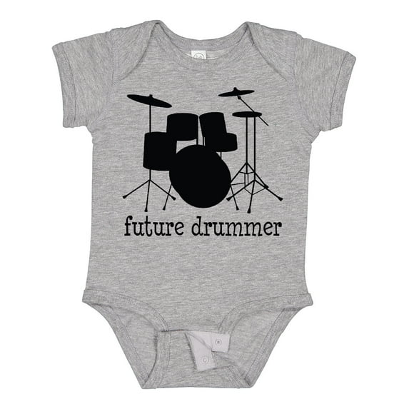 Inktastic Future Drummer Boys or Girls Baby Bodysuit