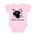 thumbnail image 1 of Inktastic Future Drummer Boys or Girls Baby Bodysuit, 1 of 5