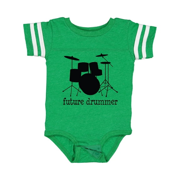 Inktastic Future Drummer Boys or Girls Baby Bodysuit