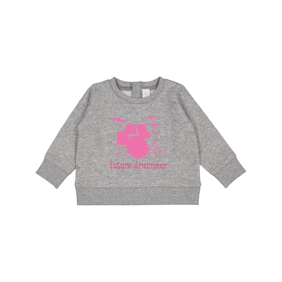 Inktastic Future Drummer Girls Baby Sweatshirt
