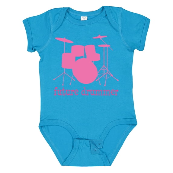 Inktastic Future Drummer Girls Girls Baby Bodysuit