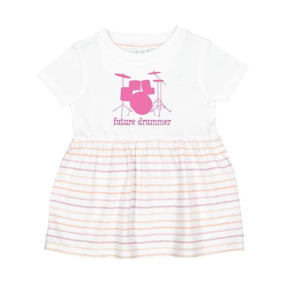 Inktastic Future Drummer Girls Girls Baby Dress
