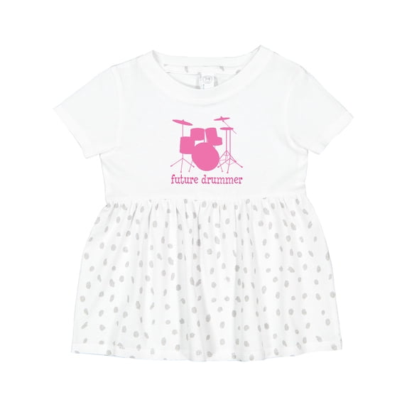 Inktastic Future Drummer Girls Girls Baby Dress