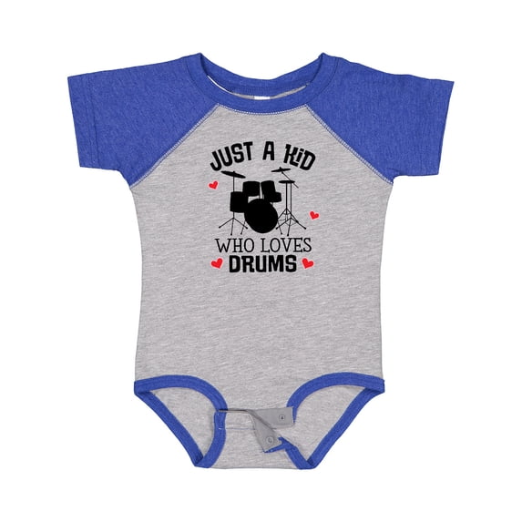 Inktastic Future Drummer Kid Loves Drums Boys or Girls Baby Bodysuit