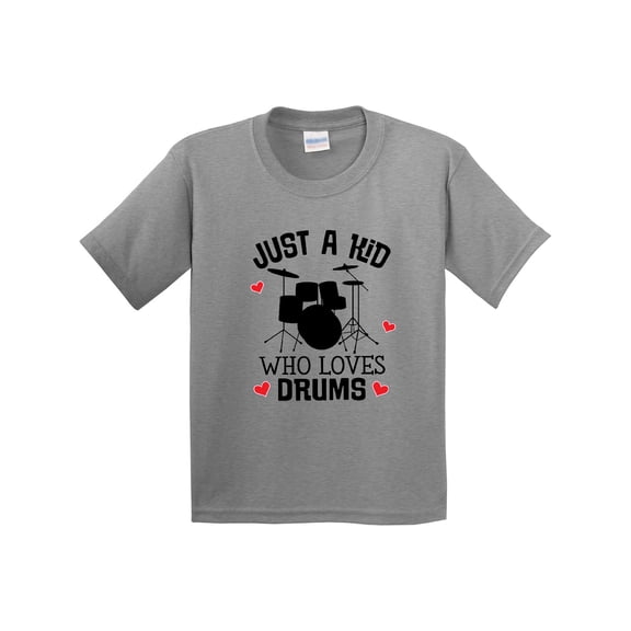 Inktastic Future Drummer Kid Loves Drums Youth T-Shirt