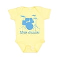thumbnail image 1 of Inktastic Future Drummer Music Boys Baby Bodysuit, 1 of 5