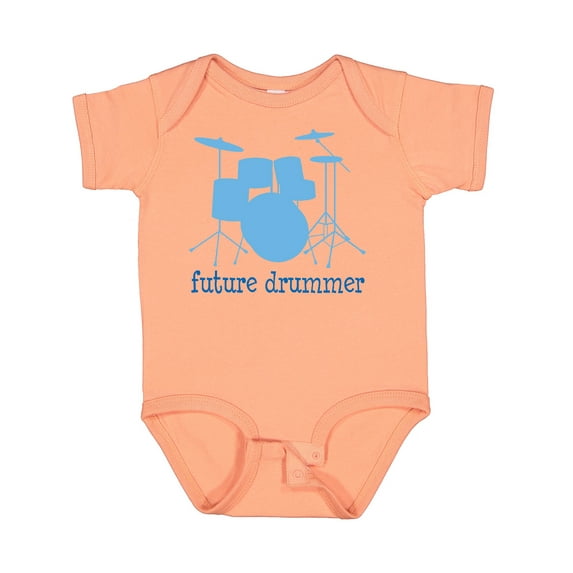 Inktastic Future Drummer Music Boys Baby Bodysuit