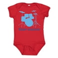 thumbnail image 1 of Inktastic Future Drummer Music Boys Baby Bodysuit, 1 of 5