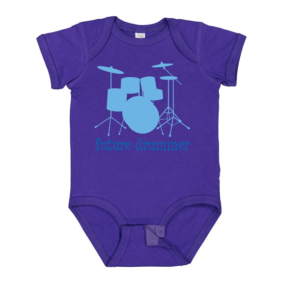 Inktastic Future Drummer Music Boys Baby Bodysuit