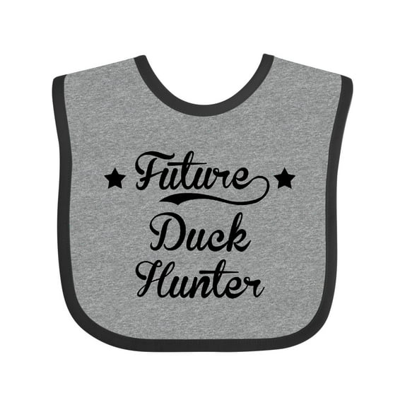 Inktastic Future Duck Hunter Boys or Girls Baby Bib