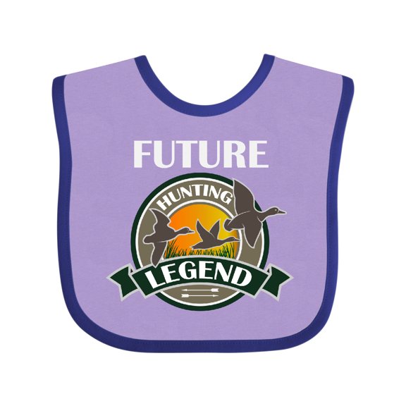 Inktastic Future Duck Hunting Legend Boys or Girls Baby Bib