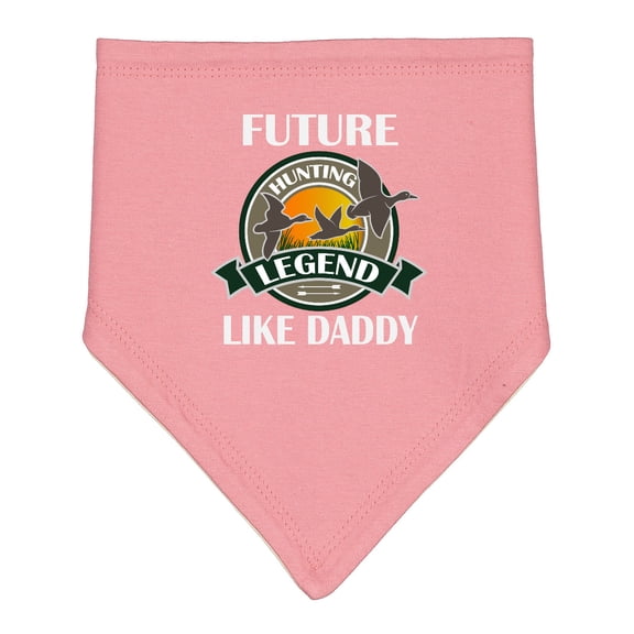 Inktastic Future Duck Hunting Legend Like Daddy Baby Bandana Bib