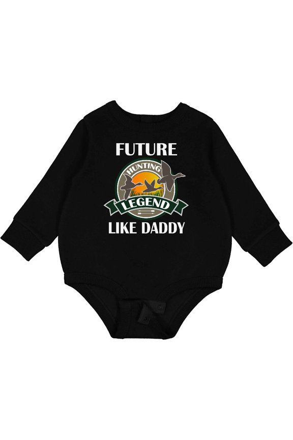 Future Duck Hunting Legend Like Daddy Baby Fleece Bodysuit