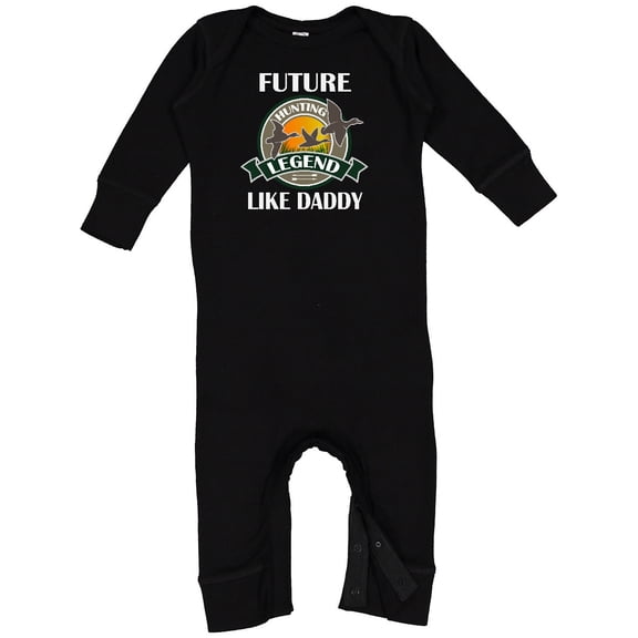 Inktastic Future Duck Hunting Legend Like Daddy Baby Romper Coveralls