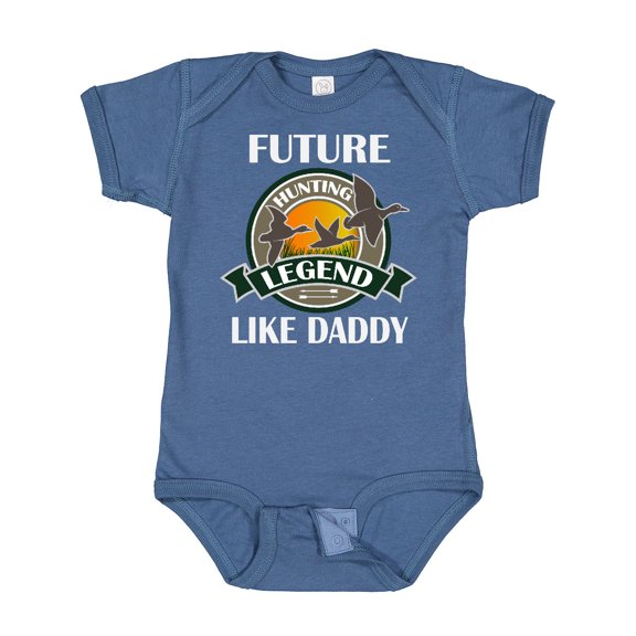 Inktastic Future Duck Hunting Legend Like Daddy Boys Baby Bodysuit
