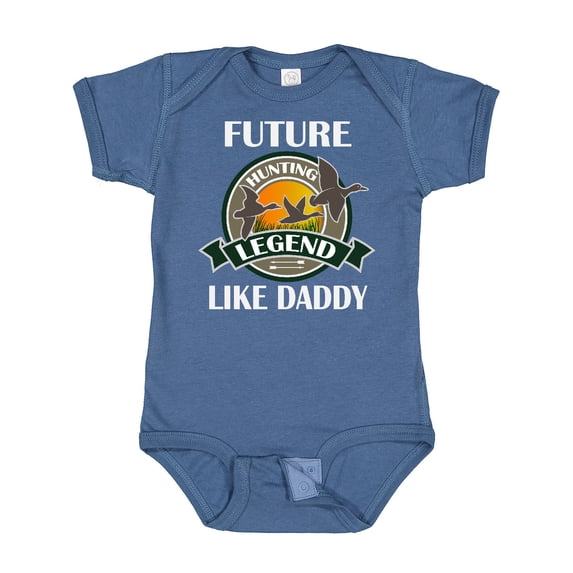 Inktastic Future Duck Hunting Legend Like Daddy Boys Baby Bodysuit
