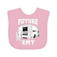 thumbnail image 1 of Inktastic Future EMT Ambulance Boys or Girls Baby Bib, 1 of 4