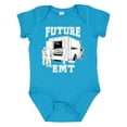 thumbnail image 1 of Inktastic Future EMT Ambulance Boys or Girls Baby Bodysuit, 1 of 5