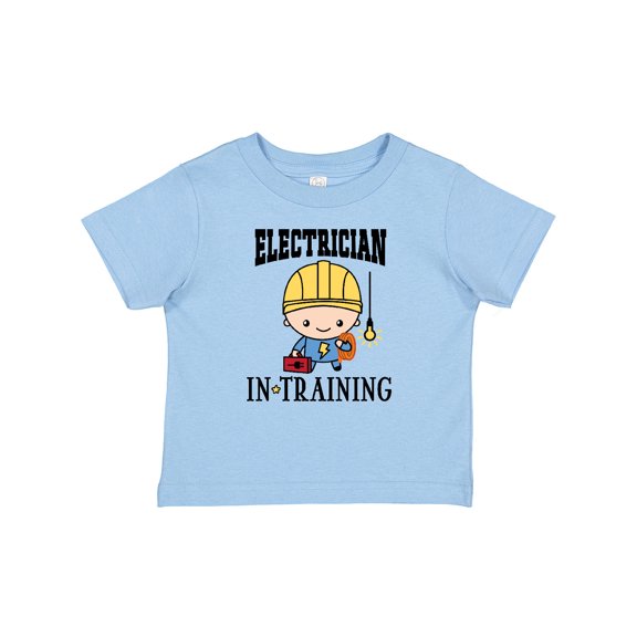 Inktastic Future Electrician in Training Boys Baby T-Shirt