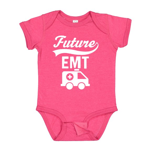 Inktastic Future EMT Emergency Medical Technician Boys or Girls Baby Bodysuit