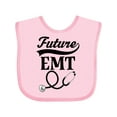 thumbnail image 1 of Inktastic Future Emt Emergency Tech Boys or Girls Baby Bib, 1 of 4