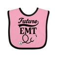 thumbnail image 1 of Inktastic Future Emt Emergency Tech Boys or Girls Baby Bib, 1 of 4
