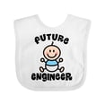 thumbnail image 1 of Inktastic Future Engineer Boys Baby Bib, 1 of 4