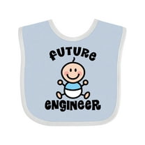 Inktastic Future Engineer Boys Baby Bib