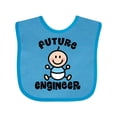 thumbnail image 1 of Inktastic Future Engineer Boys Baby Bib, 1 of 4