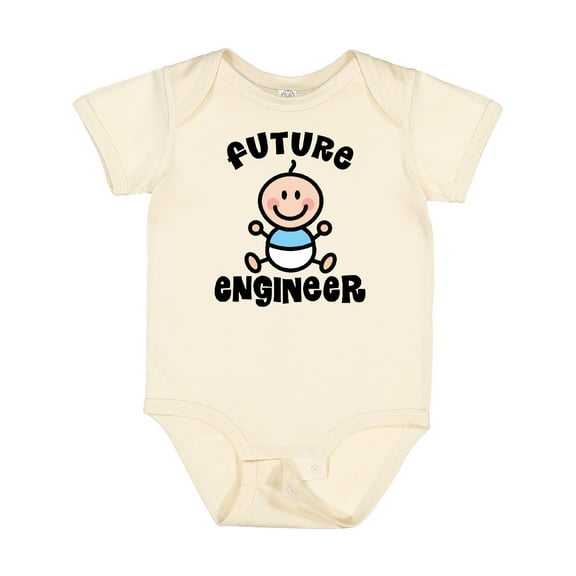 Inktastic Future Engineer Boys Baby Bodysuit