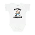 thumbnail image 1 of Inktastic Future Engineer Boys Baby Bodysuit, 1 of 5