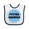 thumbnail image 1 of Inktastic Future Engineer Boys or Girls Baby Bib, 1 of 4