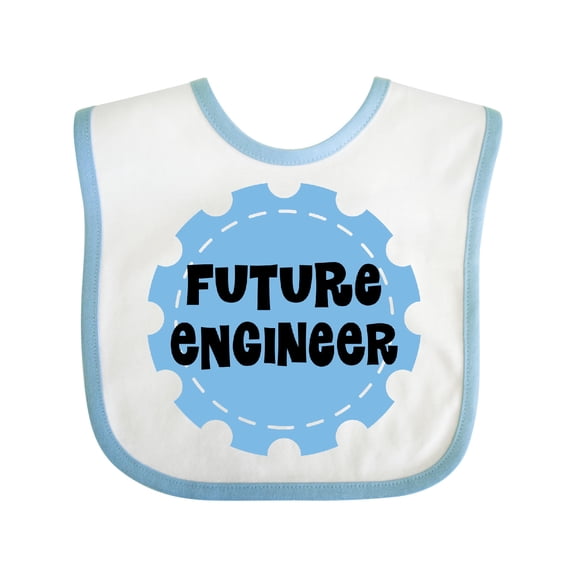Inktastic Future Engineer Boys or Girls Baby Bib