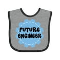 thumbnail image 1 of Inktastic Future Engineer Boys or Girls Baby Bib, 1 of 4