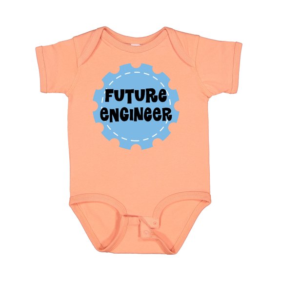 Inktastic Future Engineer Boys or Girls Baby Bodysuit