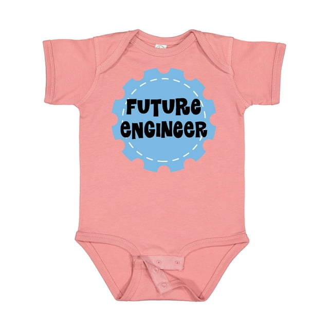 Inktastic Future Engineer Boys or Girls Baby Bodysuit