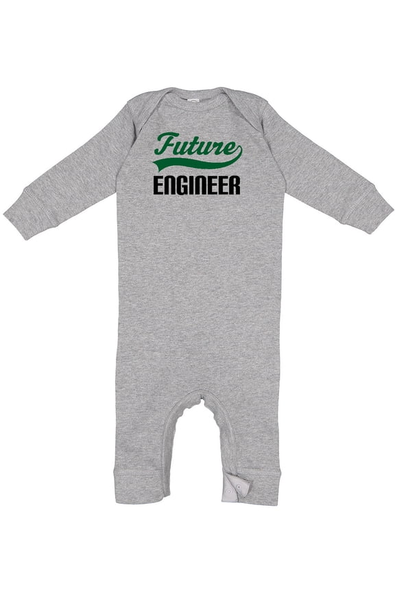 Future Engineer Job Engineering Baby Romper Coveralls