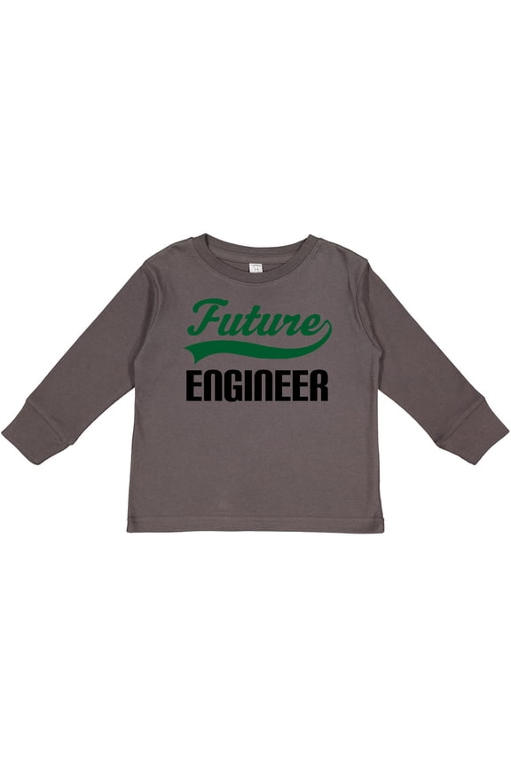 Future Engineer Job Gift Boys Long Sleeve Toddler T-Shirt