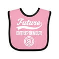 thumbnail image 1 of Inktastic Future Entrepreneur Boys or Girls Baby Bib, 1 of 4