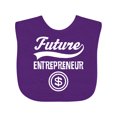 thumbnail image 1 of Inktastic Future Entrepreneur Boys or Girls Baby Bib, 1 of 4